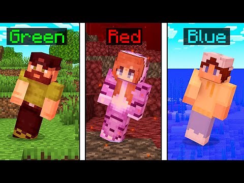 Minecraft But You Can't Touch Any Color!