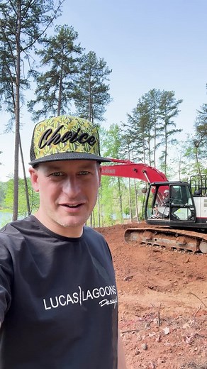 New Project in Six Mile, South Carolina. Ross giving us a quick update on the start of this build. #insanepools #lucaslagoons #poolbuilder