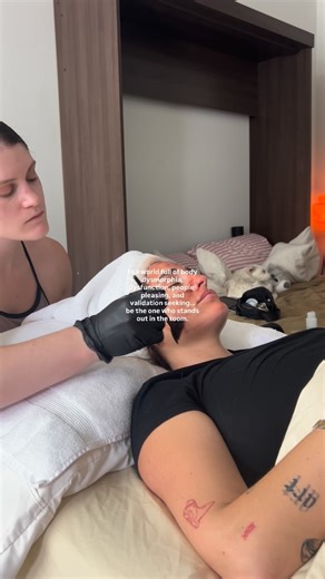 Chloe Feyh | Holistic Esthetician + Functional Skin Coach ATX on Instagram: "In a world full of body dysmorphia, dysfunction, people-pleasing, and validation-seeking, be the one who stands out in the room by choosing health, integrity, and long-term impact. Because at the end of the day, when you are sick, that’s all that really mattered. We’ve normalized disconnection from our bodies. Quick fixes over root causes. Approval over intuition. True empowerment isn’t about being liked or fitting into