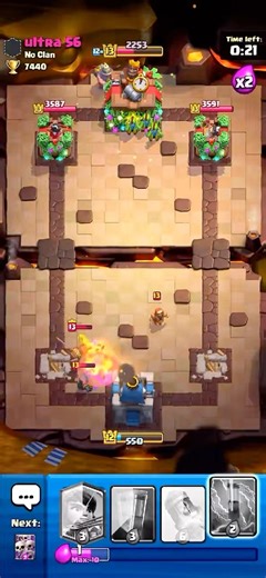 Aim directly at the King Tower | Clash Royale #clashroyale