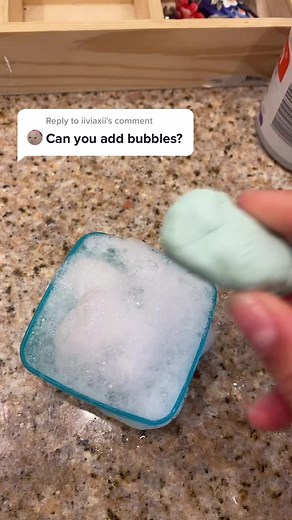 Reply to @iiviaxii comment more xx💖 #fyp #slime #foryoupage #mixing #bubbles #blowthisup