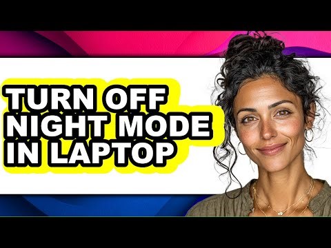 How to Turn Off Night Mode in Laptop (only Way)