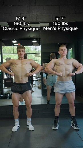 Mens physique vs classic physique #prep #bodybuilding #shreds #motivation #workout