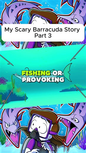 My Scary Barracuda Story #fyp | barracuda