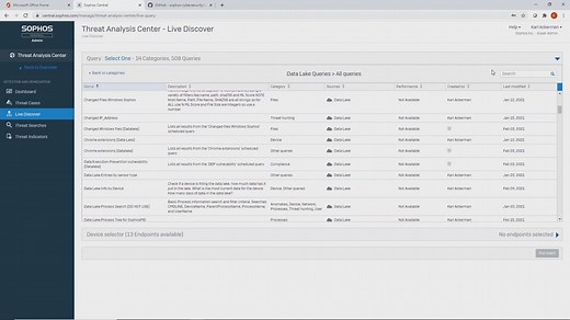 Sophos XDR Technical Demo (23 minutes)