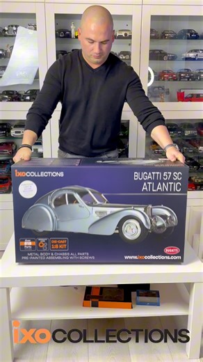 20K views · 503 reactions | Can’t wait to complete this amazing 1/8 Bugatti Atlantic 57SC from IXO Collections. And to celebrate the ongoing collaboration between AC Collection & IXO Collection, we have a code for a huge discount! Save 309€ by using the code BUGATTI20 at the checkout. Act fast, the code is only available for the first 50 customers and it will expire on 24 of May | AC Collection | Facebook