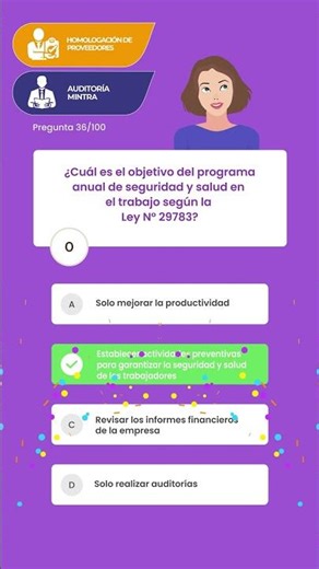 📆 What is the purpose of the Annual OSH Program? Key according to Law 29783