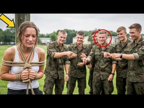 The military instructor tied the girl to a pole — not knowing her father was the base commander.