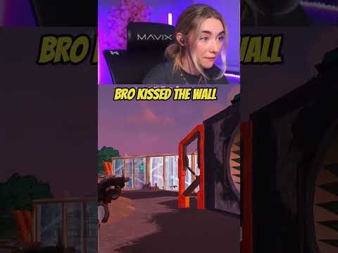 SOMMERSET makes him kiss the wall #fortnite #gamergirl #fortniteclips