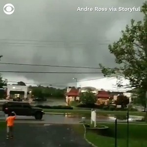 6.6K views · 77 reactions | Tornadoes caused by the remnants of Hurricane Ida left a trail of damage across New Jersey and Pennsylvania as the system churned north Wednesday night. | CBS Evening News | Facebook