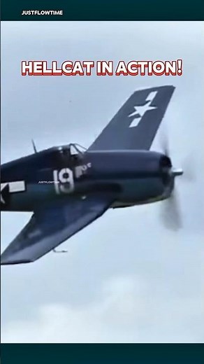 F6F Hellcat – The Fighter That Dominated WWII Skies #militaryaviation