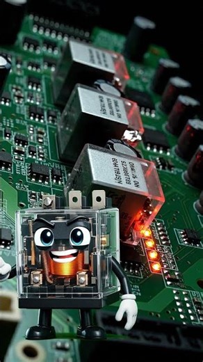 #ريلاي #تحكم كامل #إشارة صغيرة #relay#electrical #control