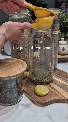 Deeply Nourishing Herbal Lemonade