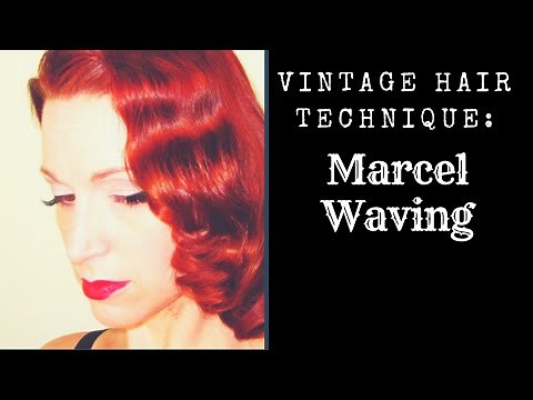 Marcel Waving Technique with 1940's/50's Styling