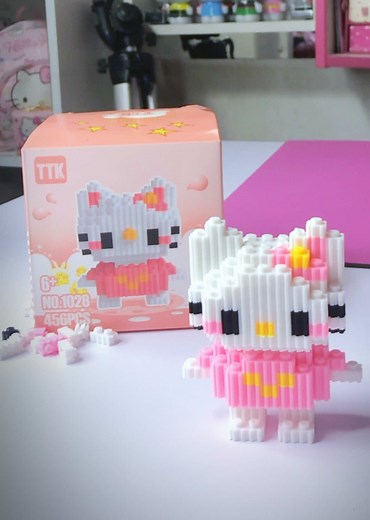Tantas ganas que tenía de tenerla desde que tuvimos el picnic 🥰 y por fin la tengo!! 😍🥰✨💖 #hellokitty #hellokittylego #rompecabezaskitty #hellokittylover #sanriocore #fyp #parati #kawaii #cute #pink