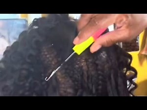 “NEW” ILLUSION INVISIBLE Hairline CROCHET Braid SECRET