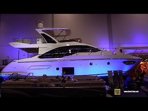 2019 Azimut 50 Fly Bridge Yacht - Walkaround - 2019 Toronto Boat Show