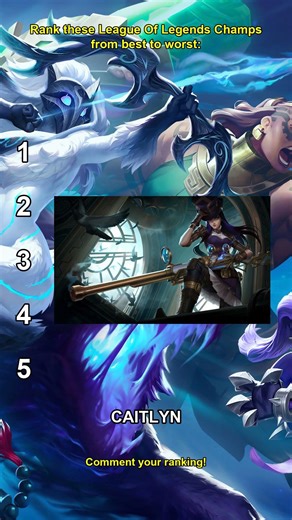 Rank these lol champions!