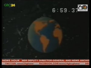 GBC TV News intro (early 1990s, Ghana)