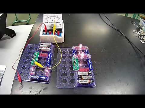 Series and Parallel Circuits Lab Using SnapCircuits