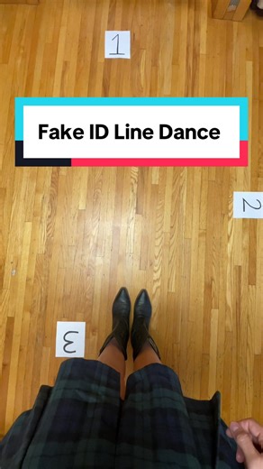 Fake ID Line Dance Tutorial for Everyone
