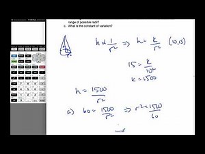 IB MA HL - 2.10.1 Inverse Variation