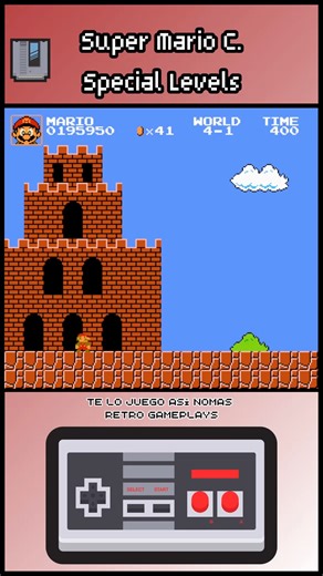 Super Mario Bros C. Special Levels #videogame #gamer #gaming #supermario #mariobros Part 7 | Te lo juego asi Nomas