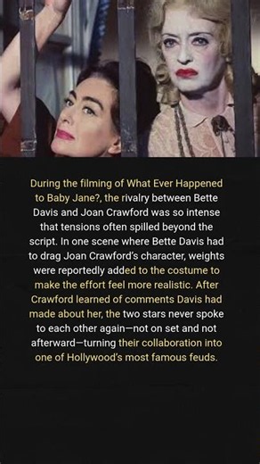 The Secret Weights in Joan Crawford’s Dress That Bette Davis Never Expected