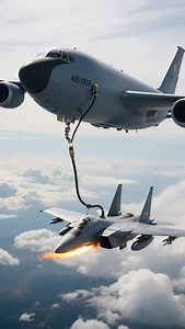 565K views · 1.6K reactions | Midair Lifeline—Tanker Refuels Fighter Jet With Precision | JO Viral Tech Videos | Facebook