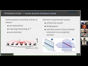 Jan Thorben Schneider: Entanglement spectrum and phase diagram in the long range XXZ chain