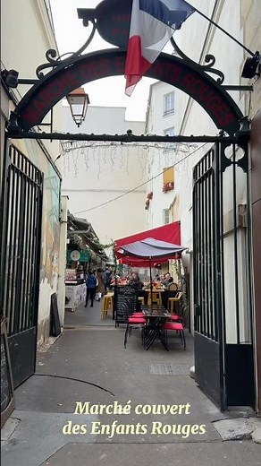 Marché couvert des Enfants Rouges
