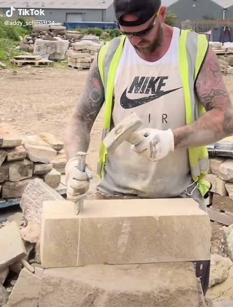 Traditional Stone Dressing Techniques for Building Construction