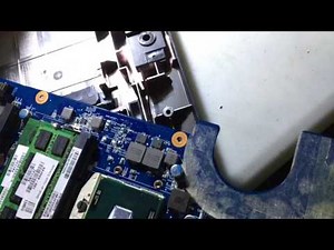 Replacing the fan of HP Pavilion g7
