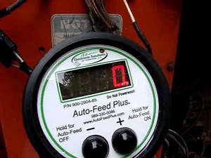Brush bandit autofeed issue resolved, tach replacement on 1890HD