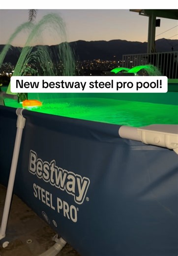 Such a fun pool! You’re going to love it and have a blast this summer! #pool #fun #summer #bestway