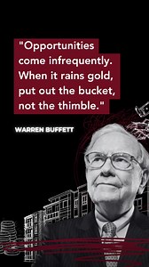 Seize big opportunities when they appear. 🌦️💰 Comment "opportunity," and I’ll give you a free strategy on maximizing chances to grow wealth! #WarrenBuffett #OpportunityKnocks #Success #Entrepreneurship #GoBig | Bookworm PH