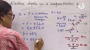Electric Dipole Moment In Uniform Electric Field #viralvideo #viral #physicswallah #cbsephysics #iscphysics #electrostatics #dipole #dipole_moment #physicstricks #electricdipolemoment #electricdipole ##torque #electricfield #equilibrium electric dipole moment electric dipole physics electric dipole class 12 electric dipole in hindi what is electric dipole moment concept of electric dipole electric dipole lecture electric dipole in uniform electric field Equilibrium of dipole Unstable equilibrium