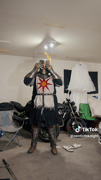 Where did I get the armor ? #cosplay #knight #dressup #armor #dndtiktok