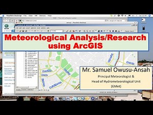 Meteorological Analysis/Research using ArcGIS