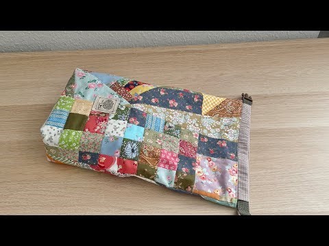 Gather various fabric Scraps and create beautiful Patchwork🪡!!