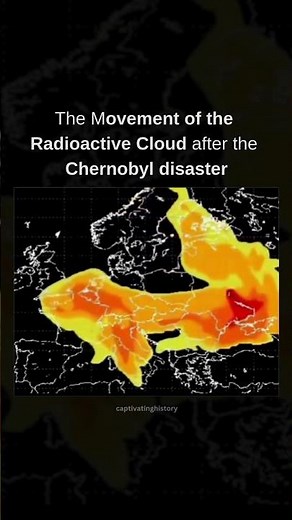 The Movement of the Radioactive Cloud after the Chernobyl disaster