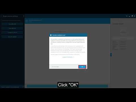 Bosch Security - Project Assistant app - Single camera config via portable camera installation tool