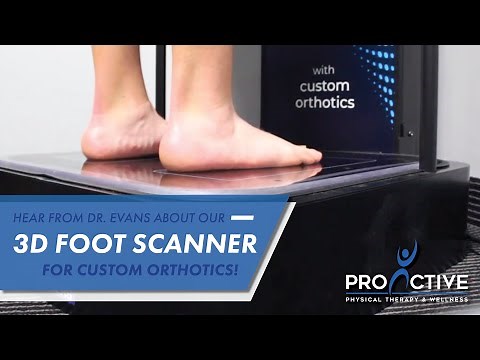 3D Foot Scanner For CUSTOM ORTHOTICS
