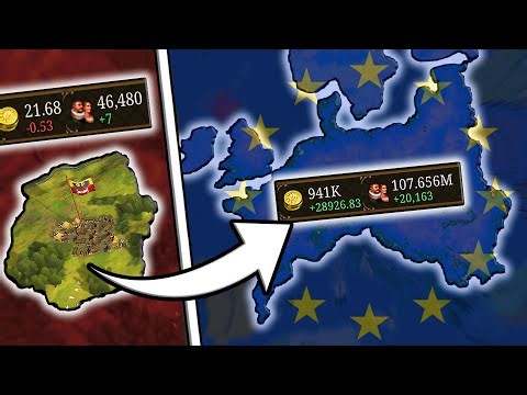 I FORMED The EUROPEAN UNION as A LITERAL VILLAGE in EU5?