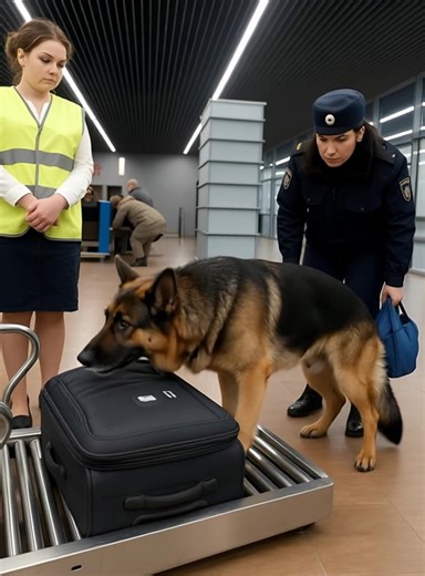 1.1K views | Un chien de service à l’aéroport a remarqué cette valise...