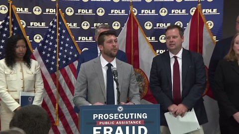 Florida AG launches public assistance fraud task force at Tampa press conference
