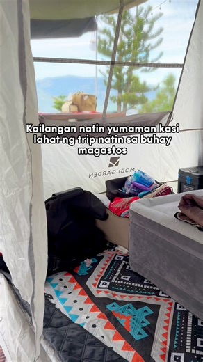 18K views · 125 reactions | Kailangan talaga natin yumaman  #camping #campingwithdogs #campinglife #glamping | Camping Diaryph | Facebook