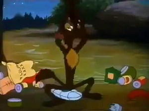 Disney Animation - Pluto - Camp Dog - tecknade barn