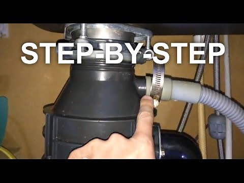 My Garbage Disposal LEAKS - EASY FIX - SAVE $$