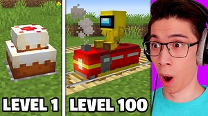 Testing Minecraft Build Hacks From Level 1 to Level 100 | Eystreem Gaming
